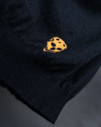 “Alexander McQueen” skull designed cashmere cardigan