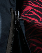 "LANVIN paris" mint condition silk blend double zip spring coat