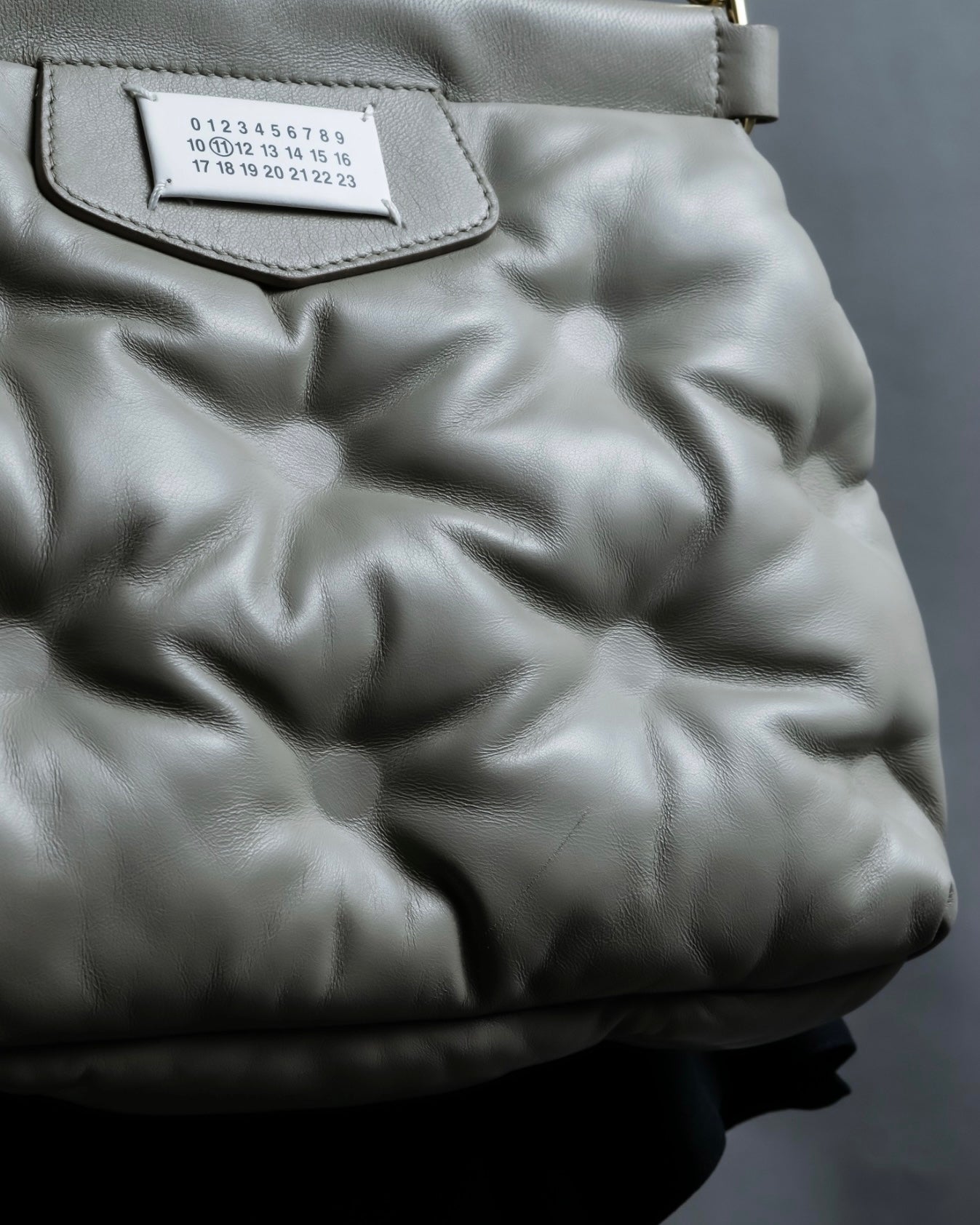 "Maison Margiela" Glam Slam leather shoulder bag