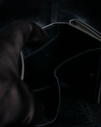 "BALENCIAGA" Glittery grunge style compact wallet