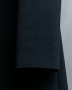 "YOKO CHAN" Deep action pleated mid-length dress