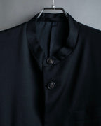 "ISSEY MIYAKE MEN" Stand collar design spring setup