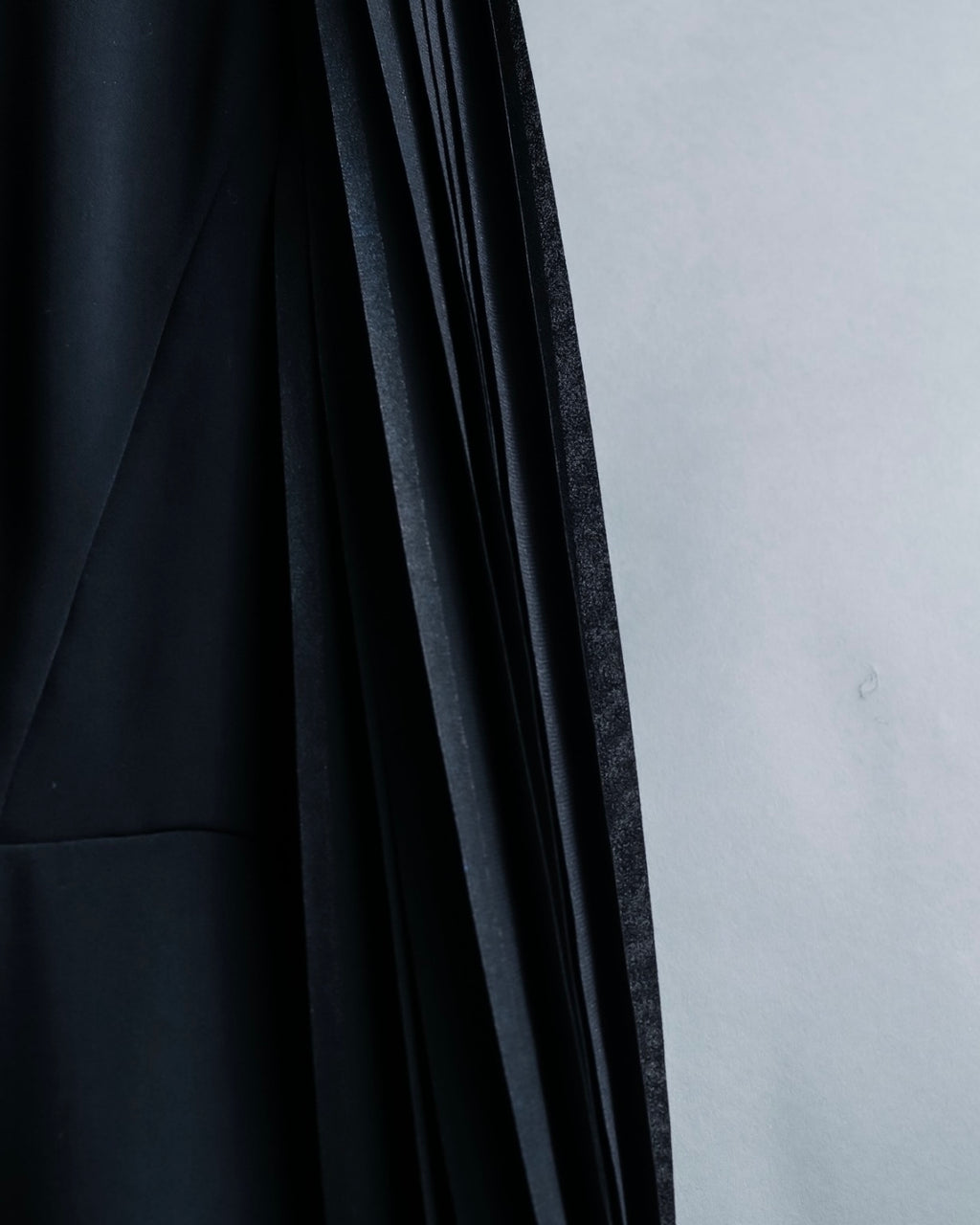 “Karl Lagerfeld” pleats designed stand collar summer dress