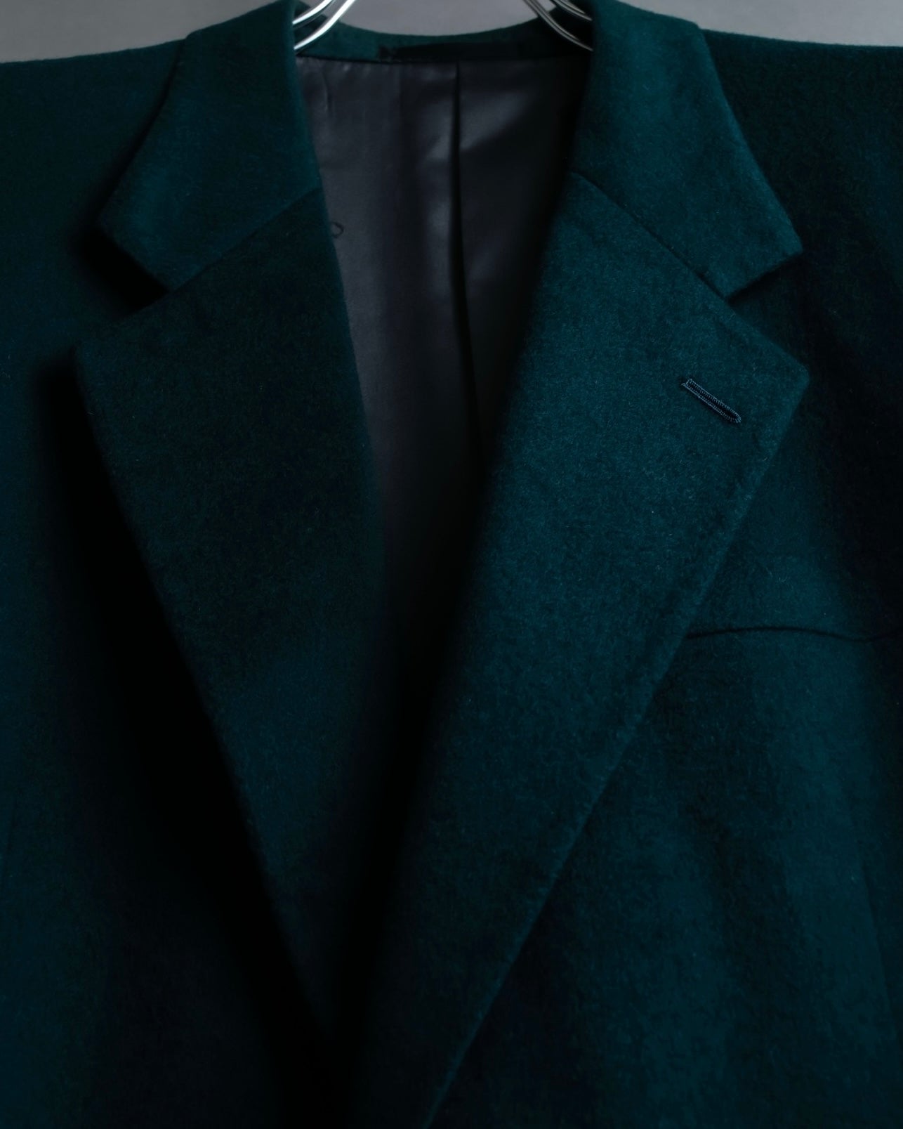 "Christian Dior MONSIEUR" Wool cashmere vibrant blue green tailored jacket