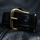 "Louis Vuitton" Belt motif leather bangle