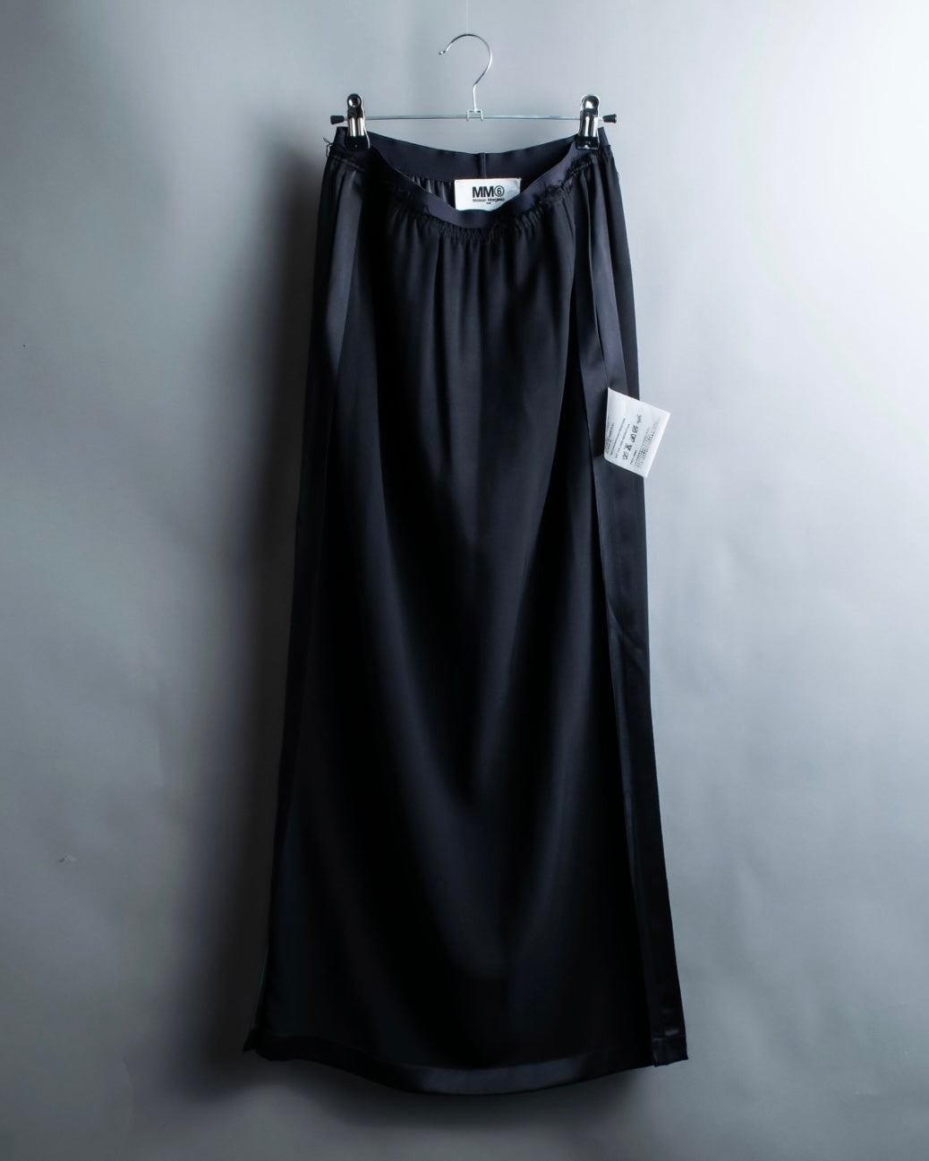"MM⑥" Inside-out design long flare skirt
