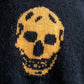 “Alexander McQueen” skull designed cashmere cardigan