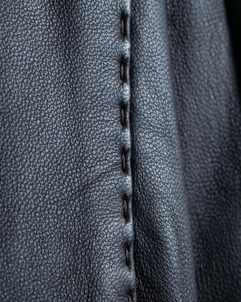"Emporio Armani" leather stitch special design jacket