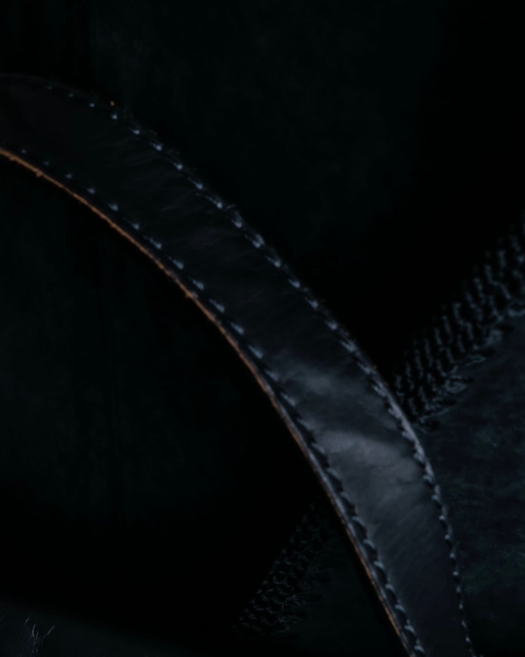 "Maison Margiela" 2016 aw leather sailor bag