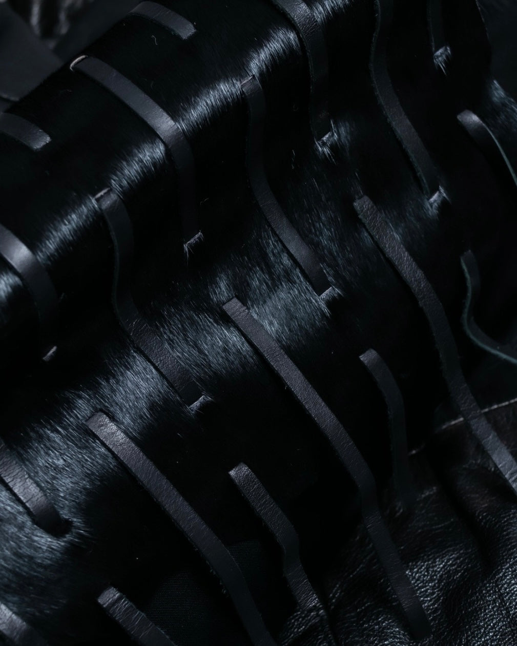 "HIROKO BIS" Haraco Base Fringe Shoulder Bag