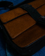 "Sergio Rossi" Harako Layered Shoulder Bag