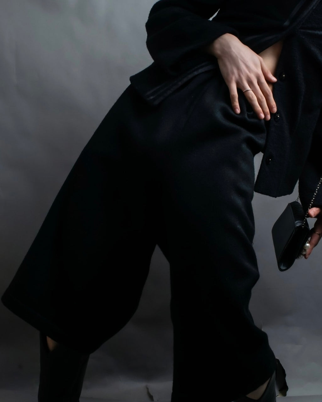 "Y's" Special Thick Oversized Shorts