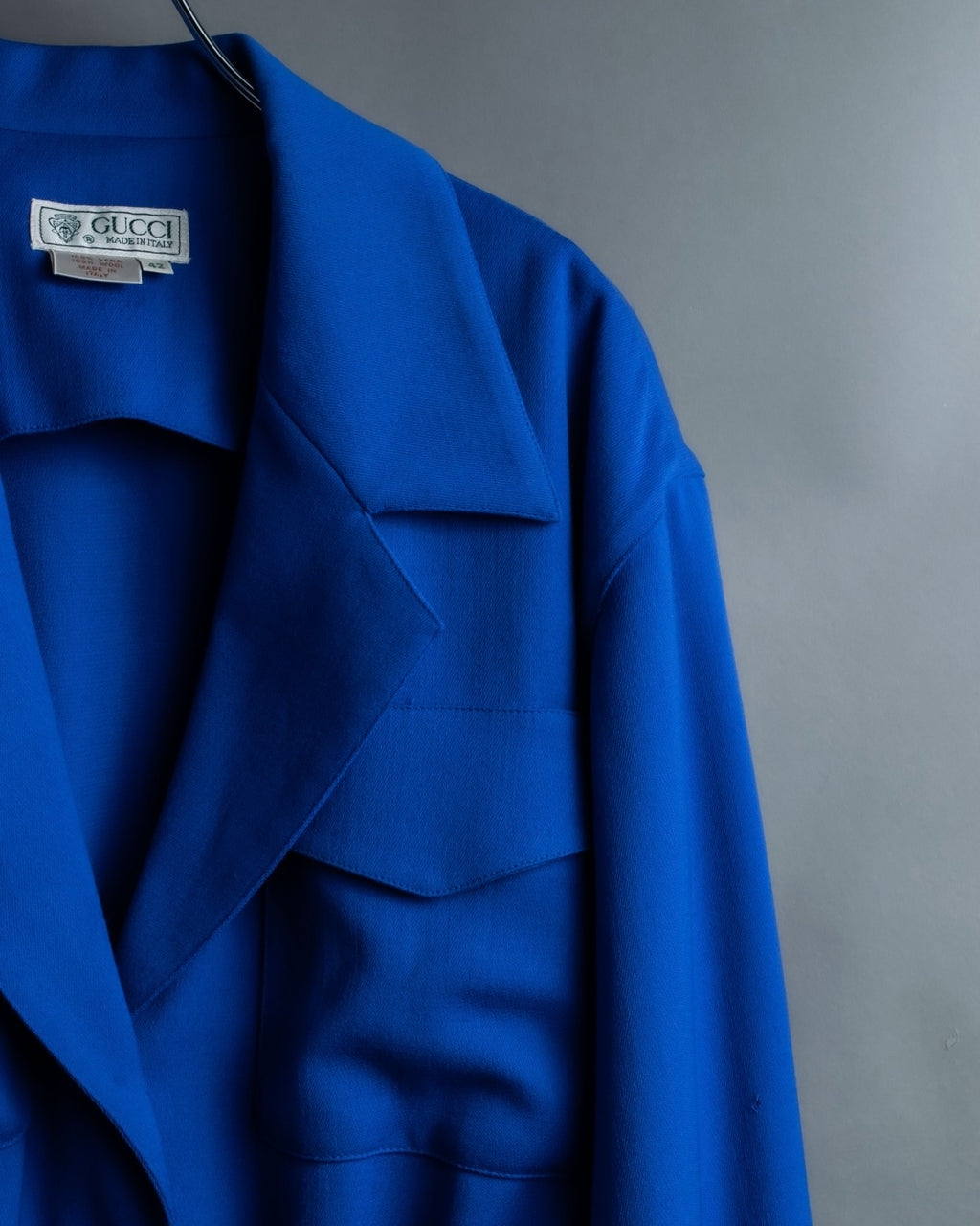 “OLD GUCCI” beautiful blue colored short jacket