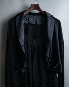 "sacai" Sheer corset layered cardigan jacket