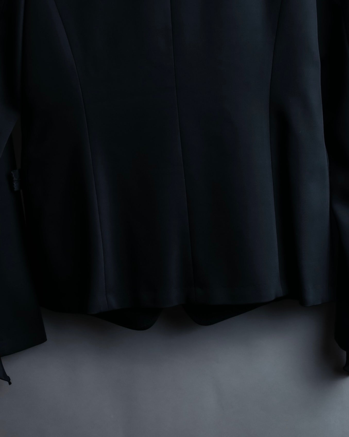 "LANVIN en Bleu" Tape-decorated tailored jacket