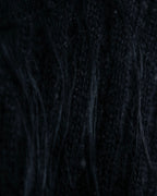 "FENDI" Hair fringe sheer combination summer knit