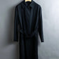 "GUCCI" Front fly beautiful silhouette soutien collar coat