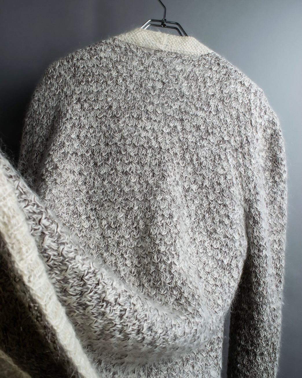 Vintage low gauge knit cardigan