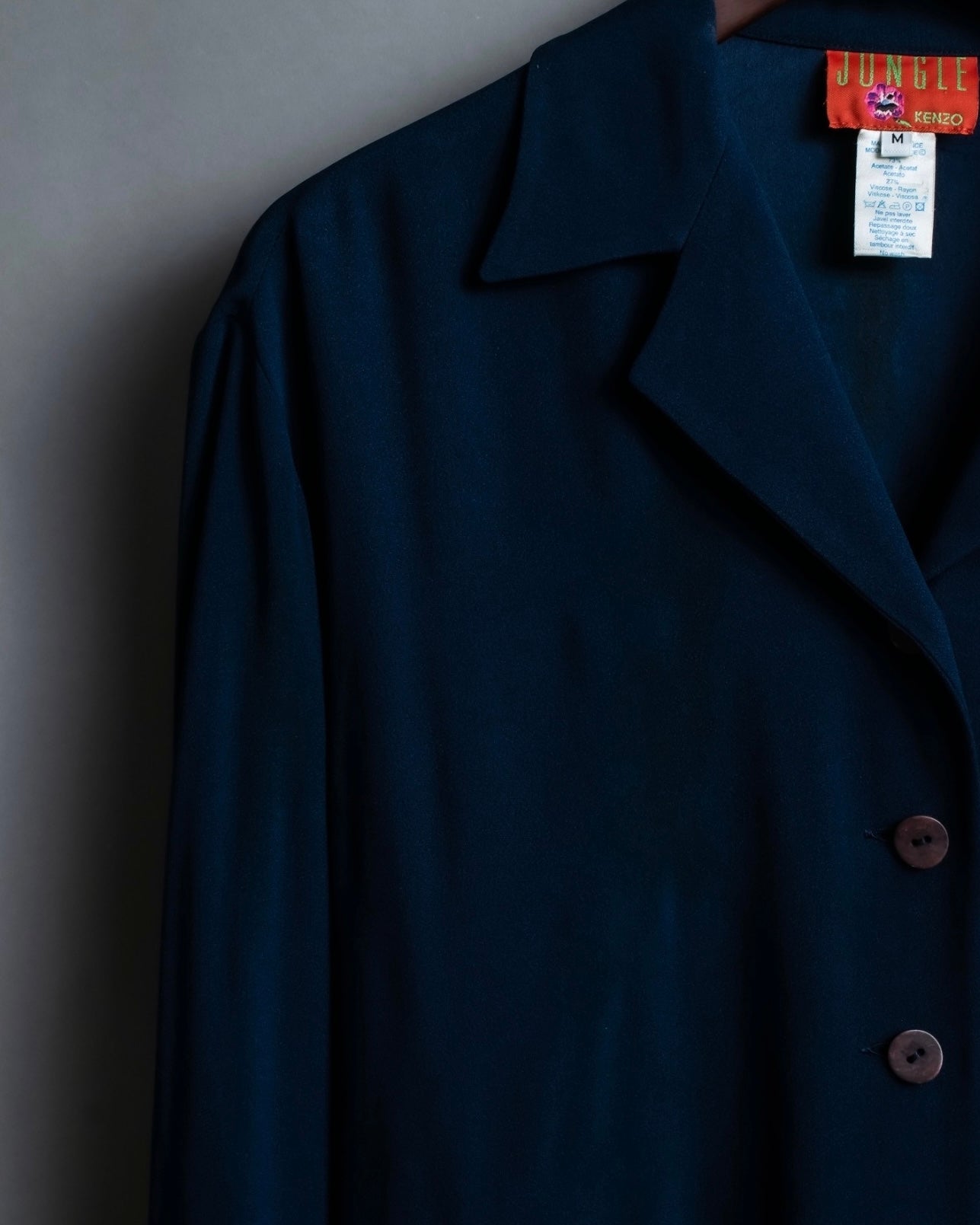 "KENZO" Beautiful draped pajama shirt