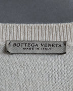 "BOTTEGA VENETA" art pattern cashmere 100% knit