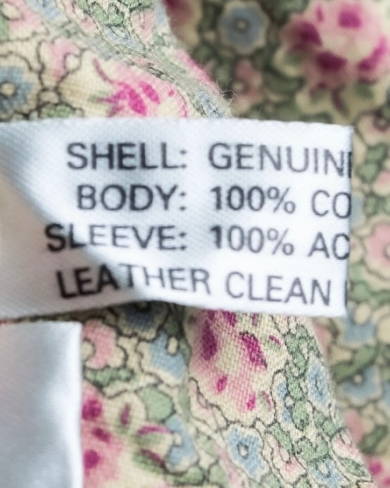 Vintage suede fringe jacket