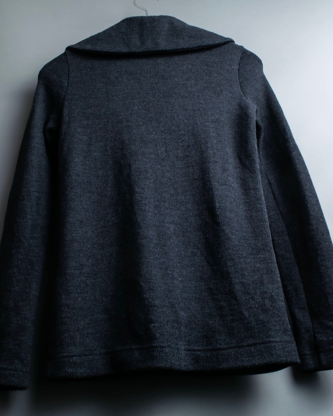 "tricot COMME des GARCONS" Light 100% wool layered knit