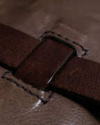 "PRADA" Real leather wrapped bag