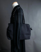 "Salvatore Ferragamo" iron chain shoulder bag