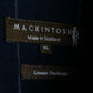 "MACKINTOSH" super oversized striped coat