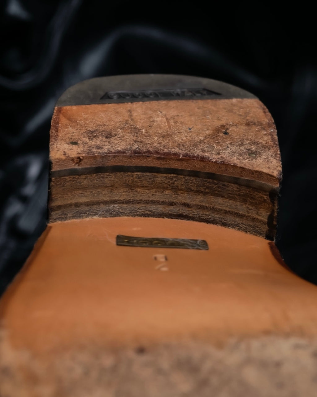 “GUCCI” square toe silver horsebit loafer