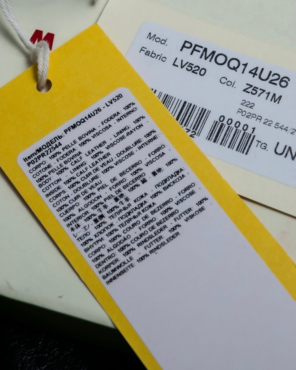 "MARNI" Saffiano leather bifold wallet