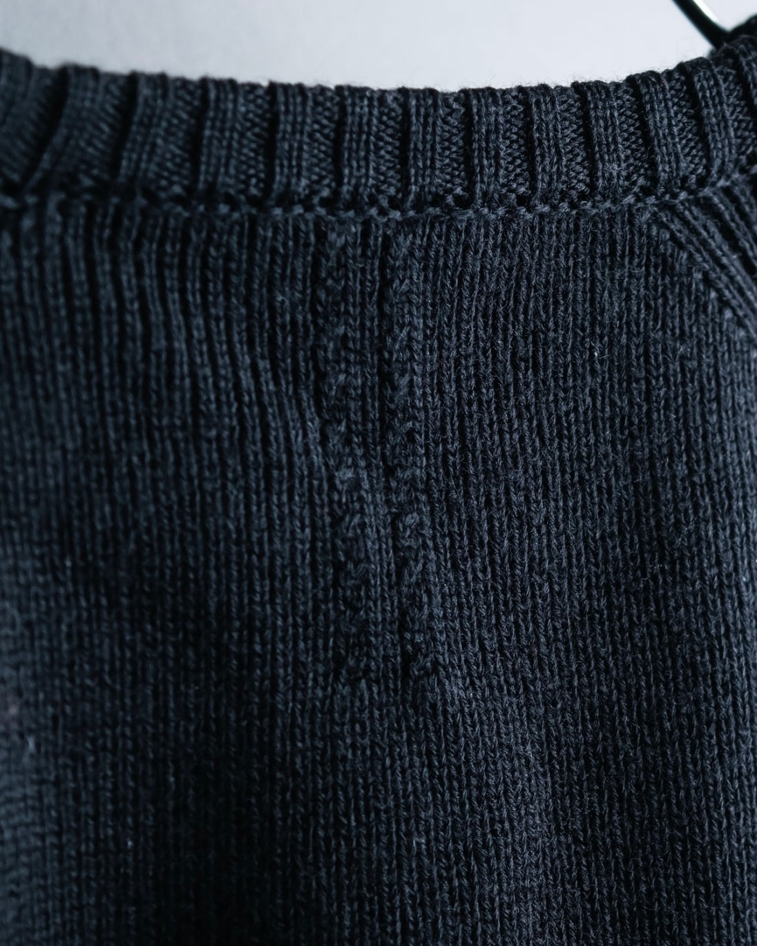 "SAINT LAURENT PARIS" 2014AW studded design knit sweater
