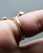 "Dior" pearl tree design ring