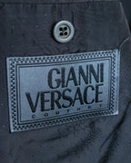 "GIANNI VERSACE" dark stripe archive setup