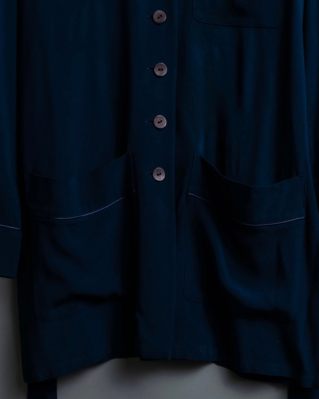 "KENZO" Beautiful draped pajama shirt