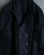 "THE Tea Ash" Arm material cut coat