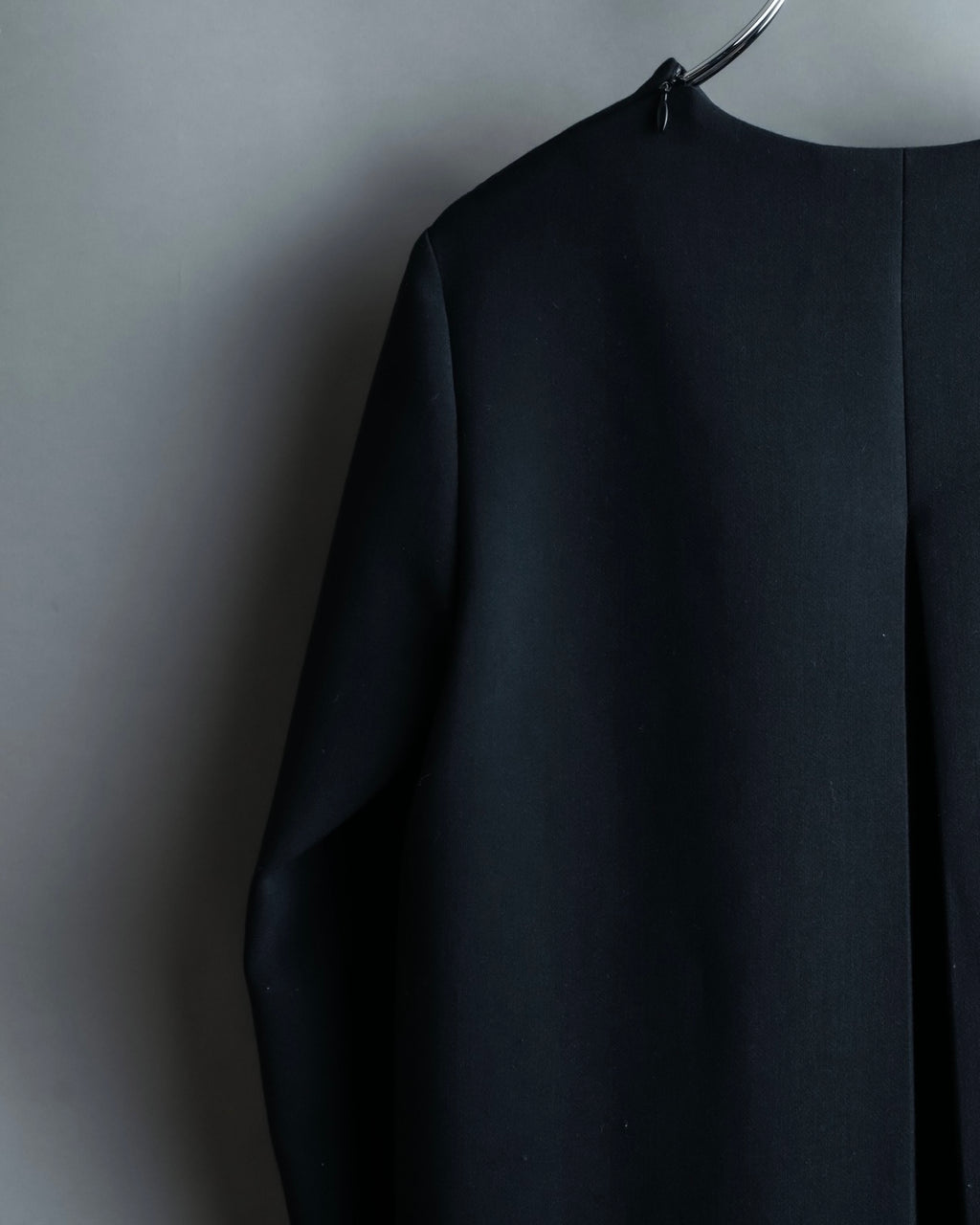 "YOKO CHAN" Deep action pleated mid-length dress