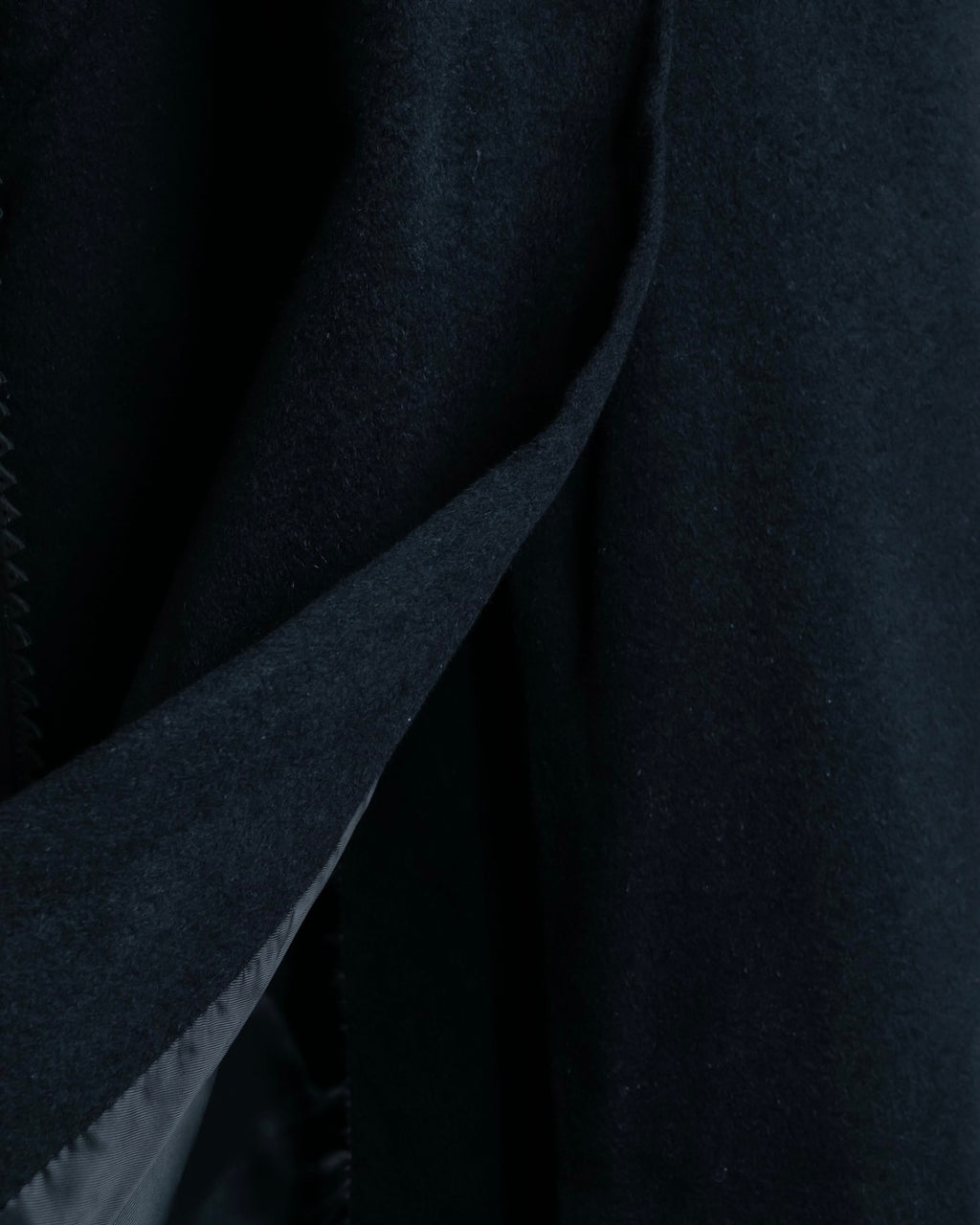 "ANTONIO BERARDI" Super long beautiful kashigora blend coat