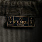 “FENDI” deep green corduroy jacket & short skirt set-up