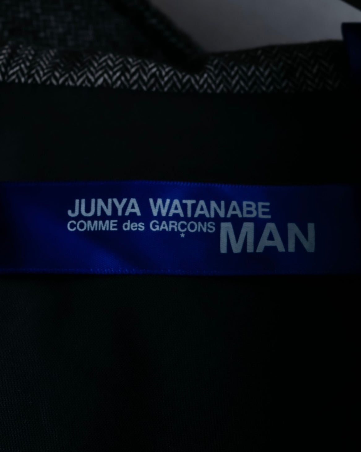 "JUNYA WATANABE" Cotton Herringbone Hoodie Jacket