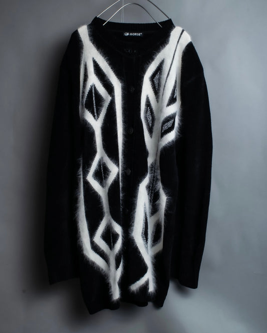 Angora art design knit