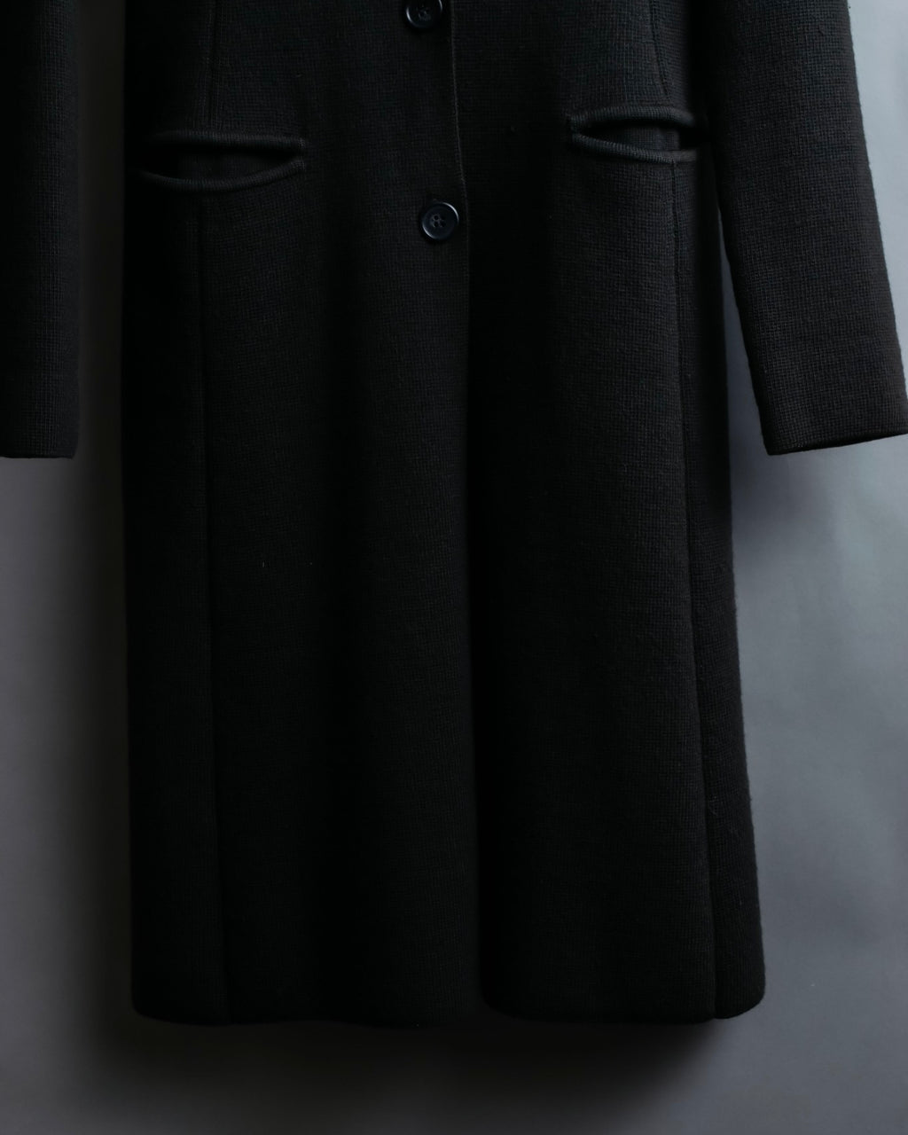 "ANTEPRIMA" Beautiful silhouette knit long coat