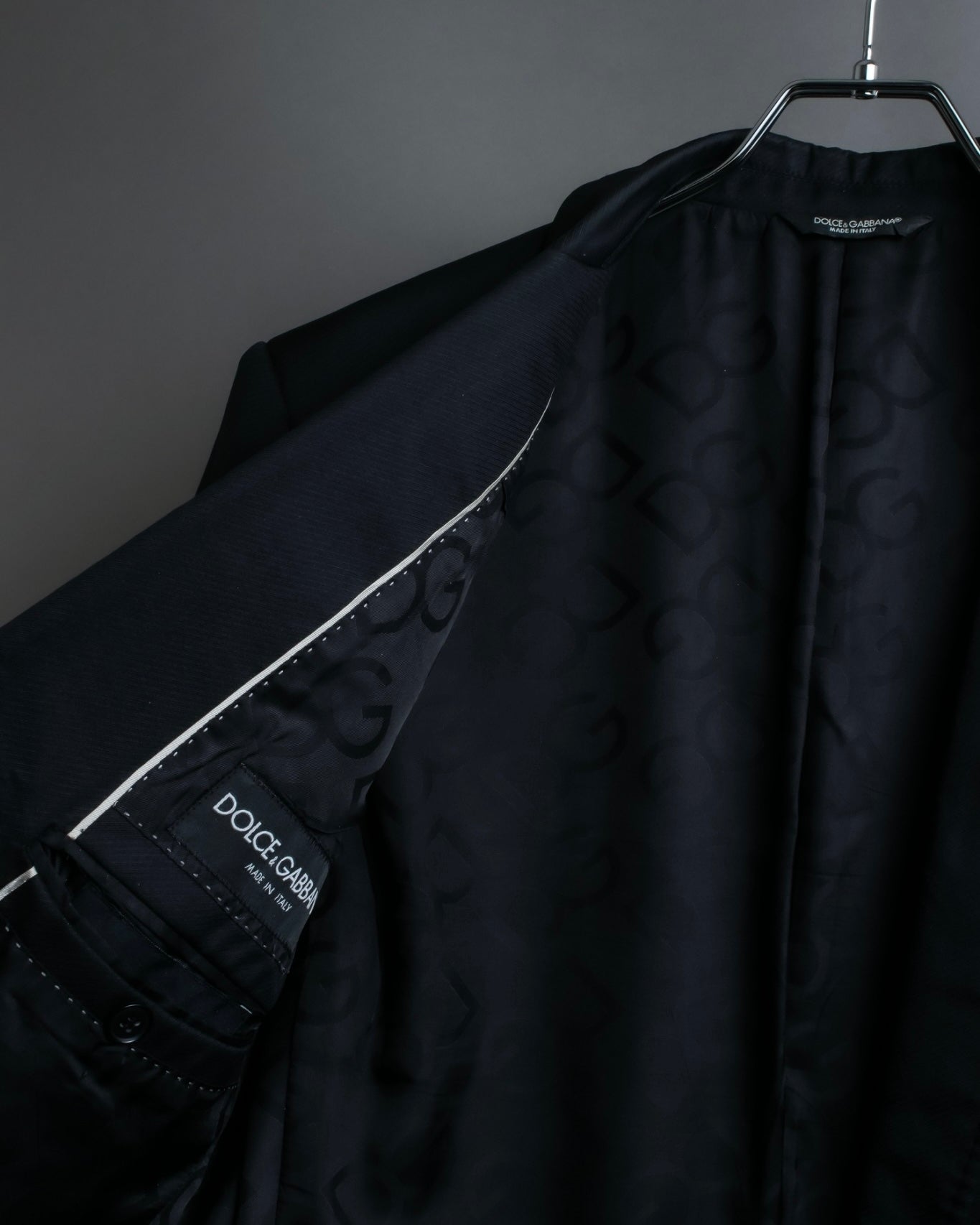 “Dolce & Gabbana” 3D front designed tailored jacket