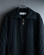 "Christian Dior" point design fluffy jacket