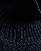 "GUCCI" Oversized high neck design rib knit