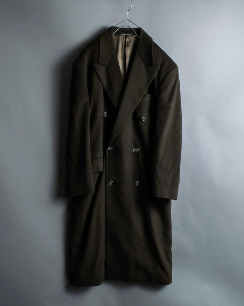 "WILLIAM" Beautiful oversized cashmere brand double-breasted coat