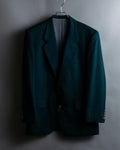 "Christian Dior MONSIEUR" Wool cashmere vibrant blue green tailored jacket
