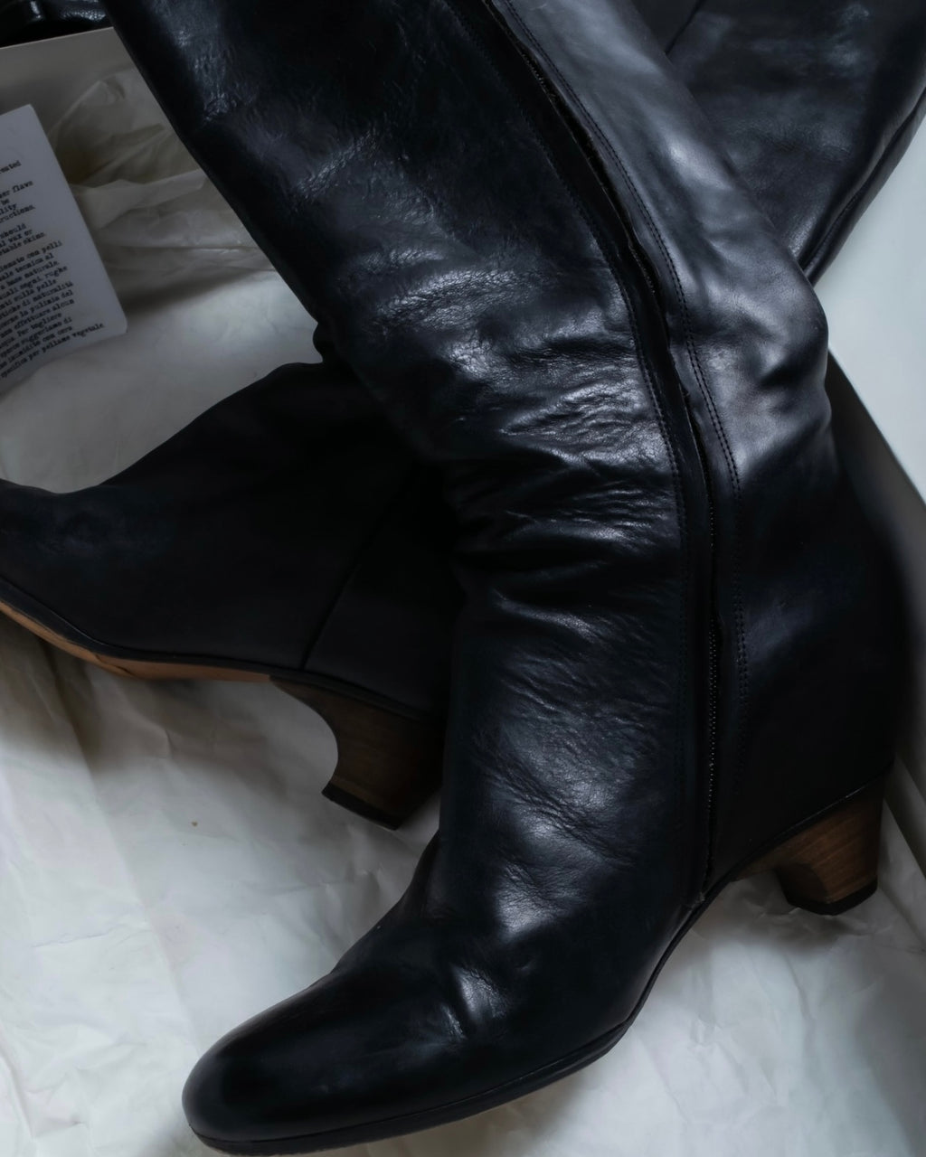 "Maison Martin Margiela" Unisex long boots
