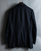 "Yohji Yamamoto +NOIR" Single high slit beautiful tailored jacket