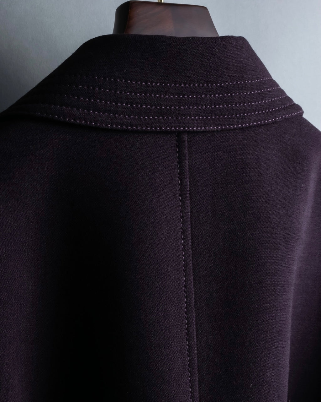 "GIANFRANCO FERRE white" riders design double zip coat